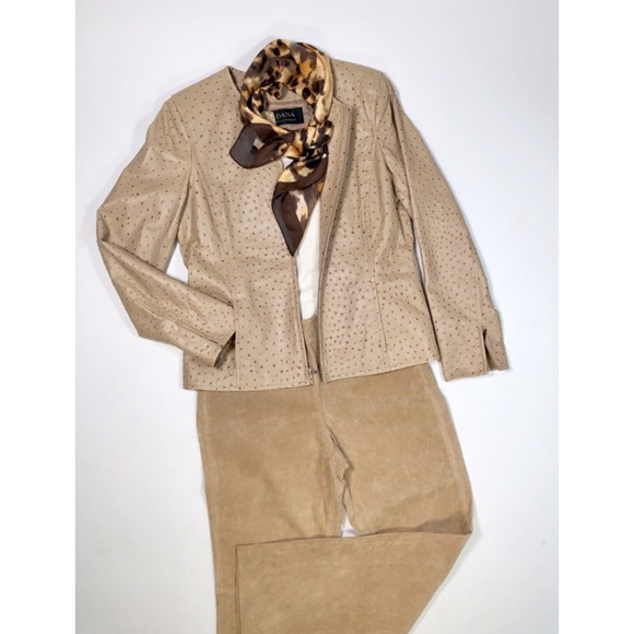 DANA BUCHMAN lamb leather jacket 💥💥💥10 - Picture 6 of 12